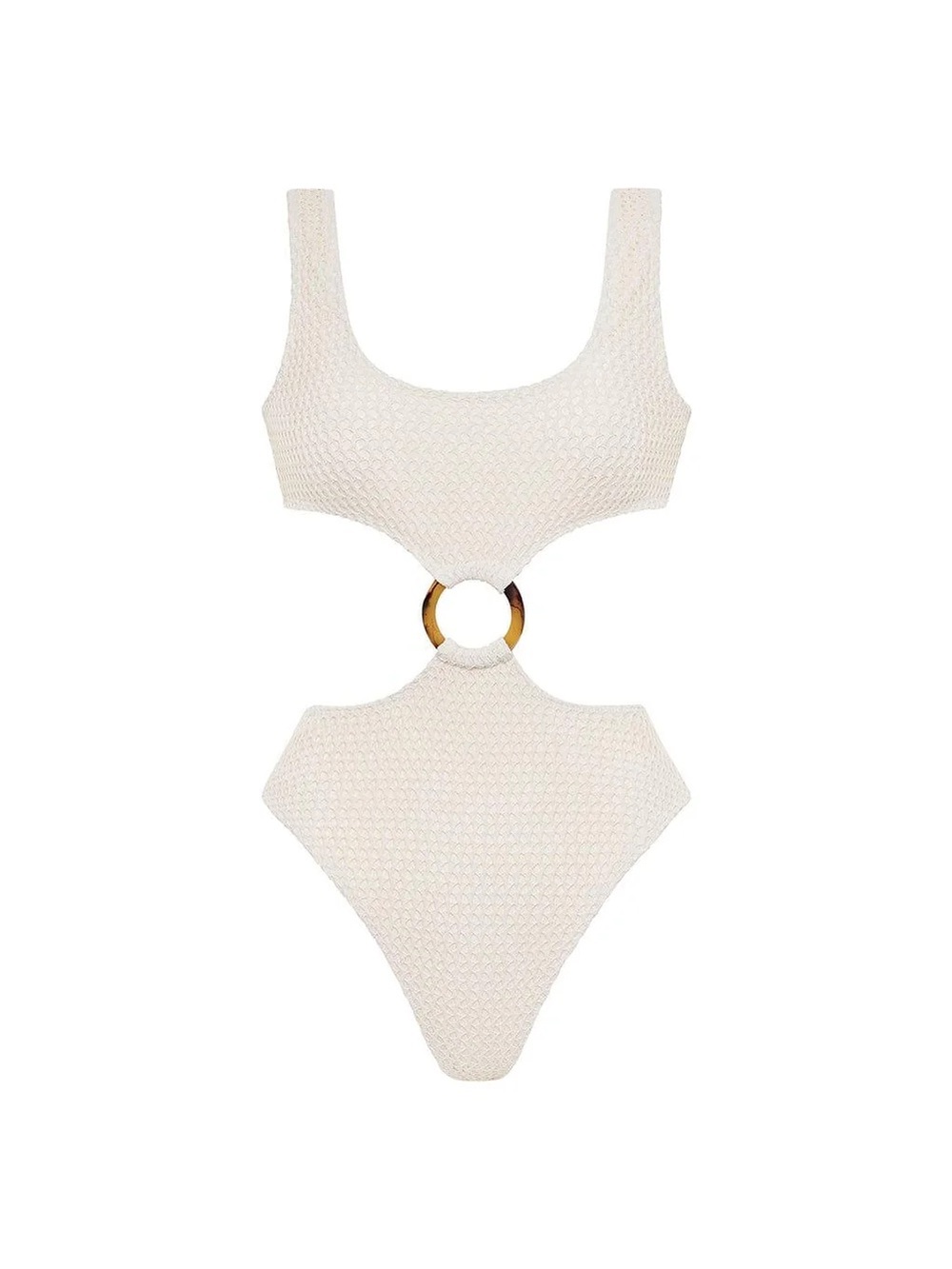 NWT Anthropologie Montce Bone Crochet Ky One Piece Swimsuit - Picture 4 of 7